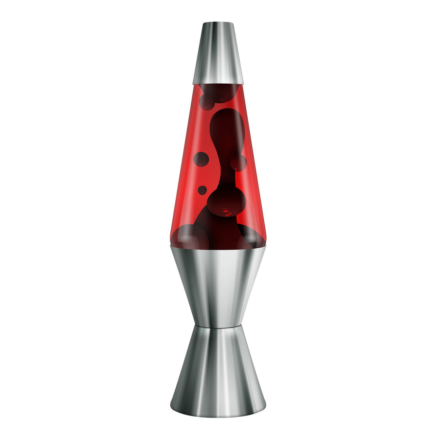 14.5" LAVA LAMP CHROME PLATED CRIMSON [EA41]