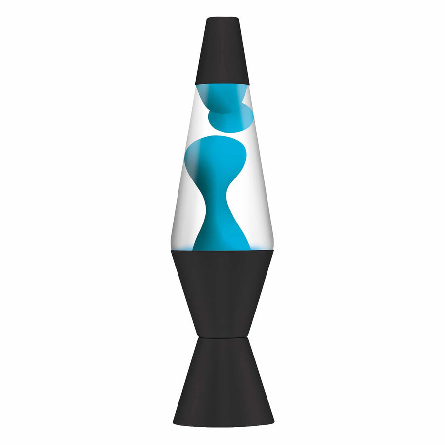14.5" LAVA LAMP NEON - BLUE/CLEAR/BLACK [7PA8]