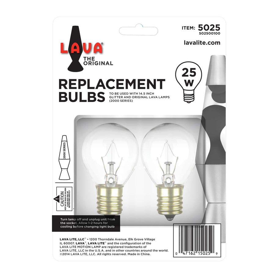 25W LAVA LAMP LIGHT BULB W/TRAY [67P2]