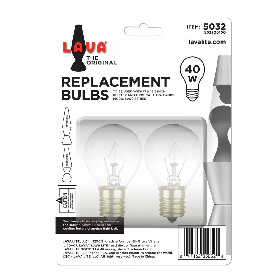 40W LAVA LAMP LIGHT BULB A15 [4T67]