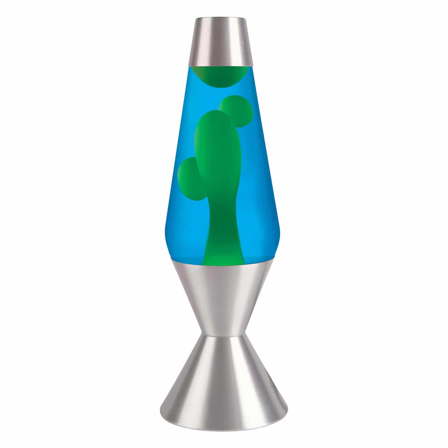 16.3" LAVA LAMP - YELLOW/BLUE/SILVER [HW5T]