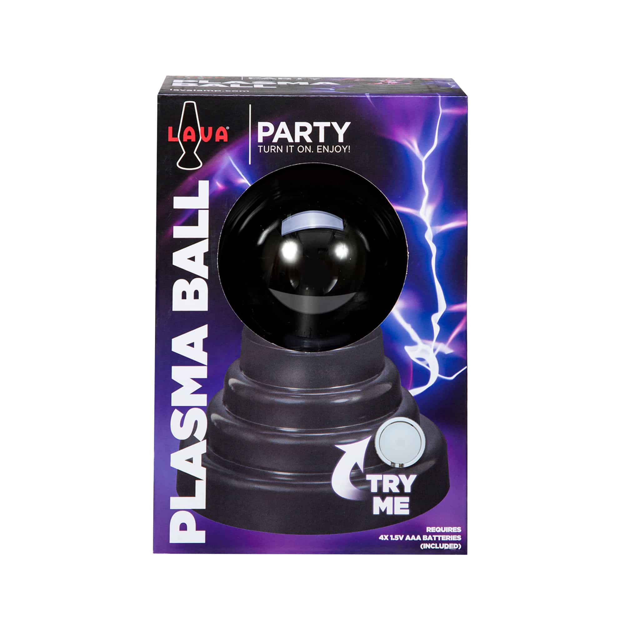 3" LAVA� Lamp Plasma Ball Package Front